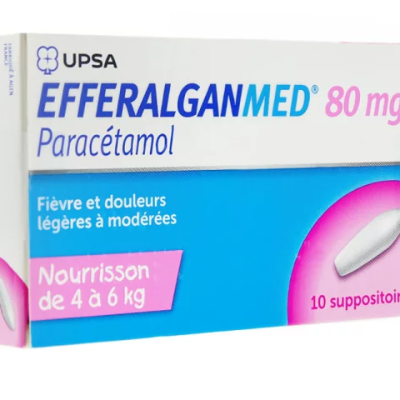 Efferalgan 80 mg Suppositoire