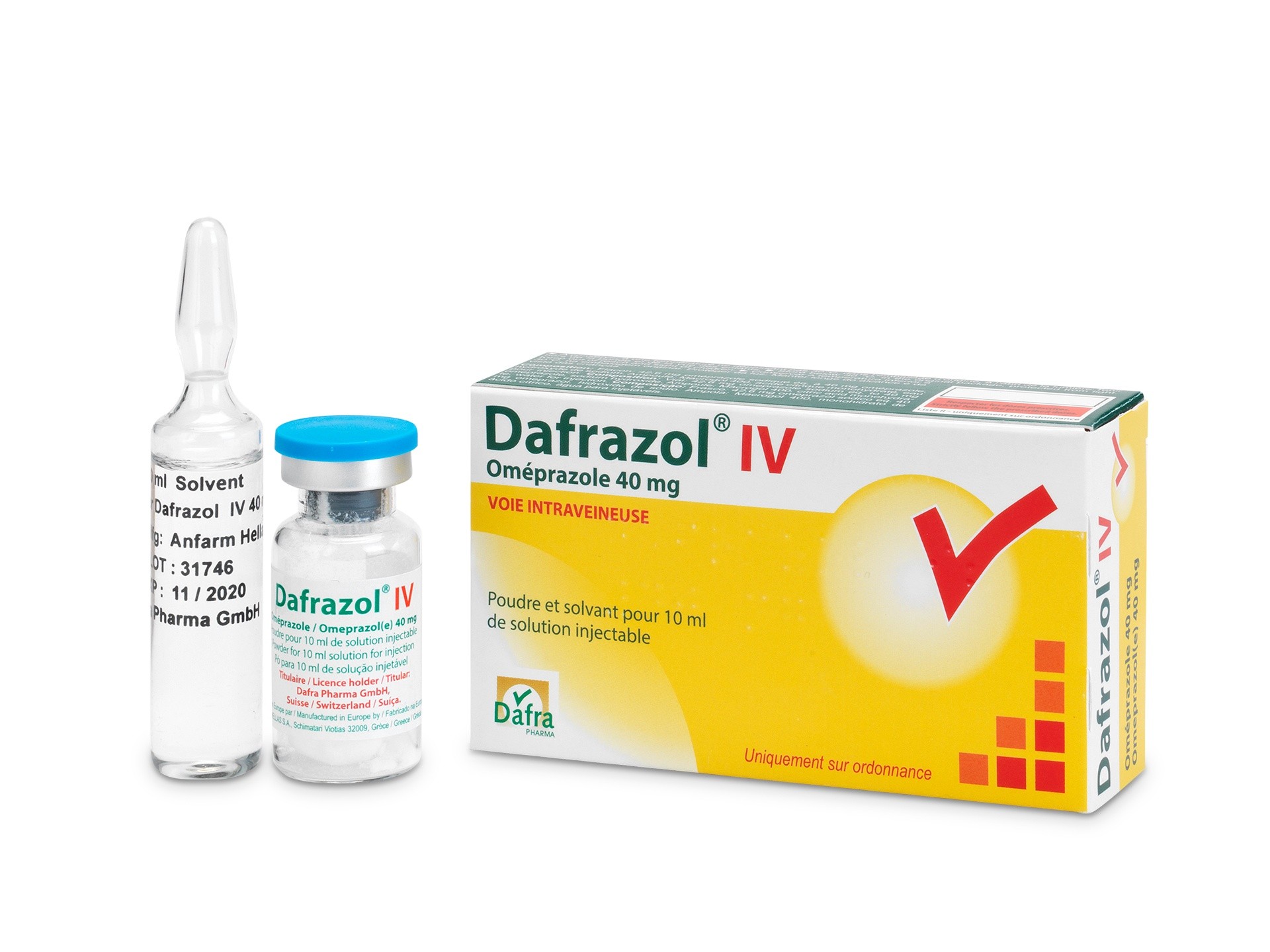  DAFRAZOL IV 40 mg