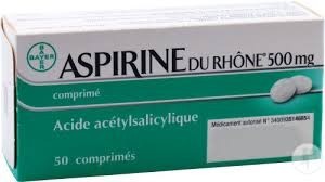 ACIDE ACETYLSALICYLIQUE 500 mg 