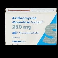 AZITHROMYCINE COMPRIMES 250mg