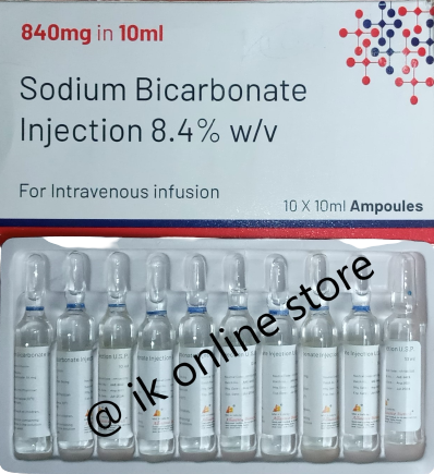 BICARBONATE DE SODIUM 4.2 % sol. inj./pr perf. amp/10 ml bte/10