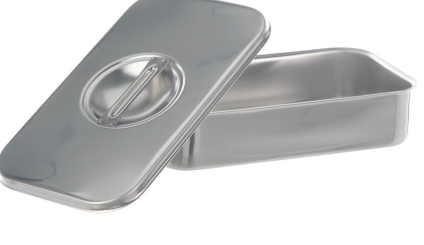 BOITE RECTANGULAIRE A INSTRUMENT EN INOX