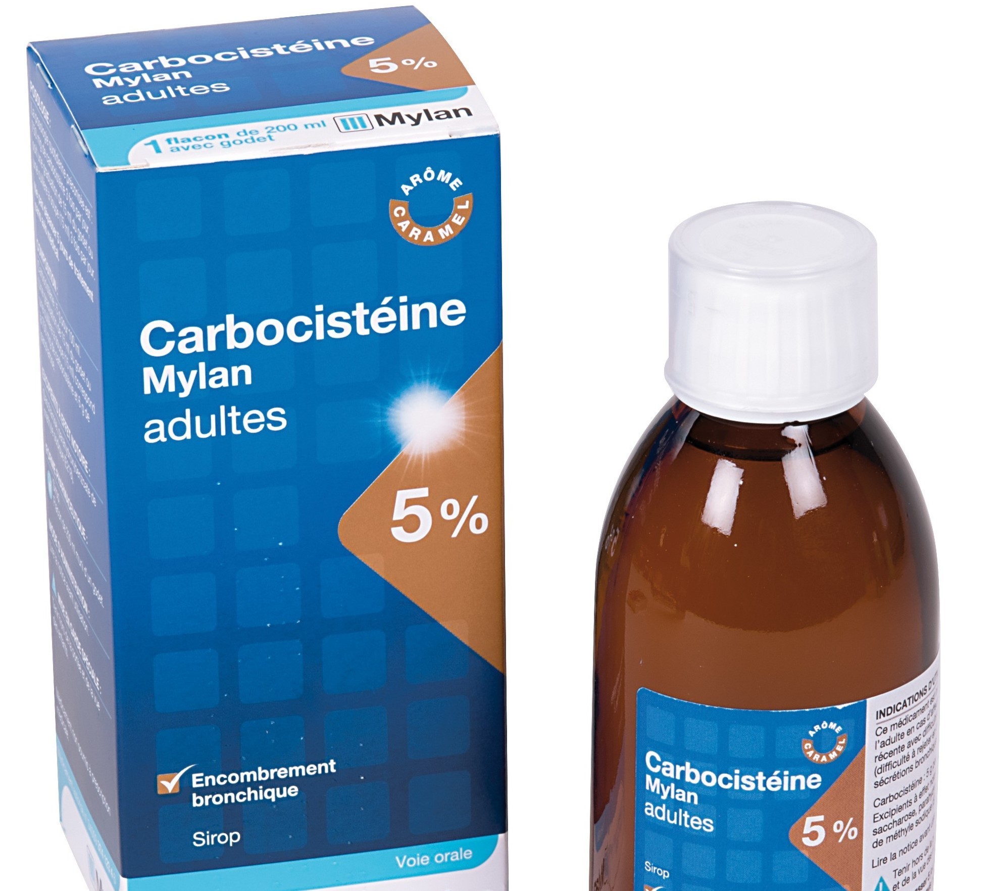 CARBOCYSTEINE 5 % ADULTE Sir fl/125 ml